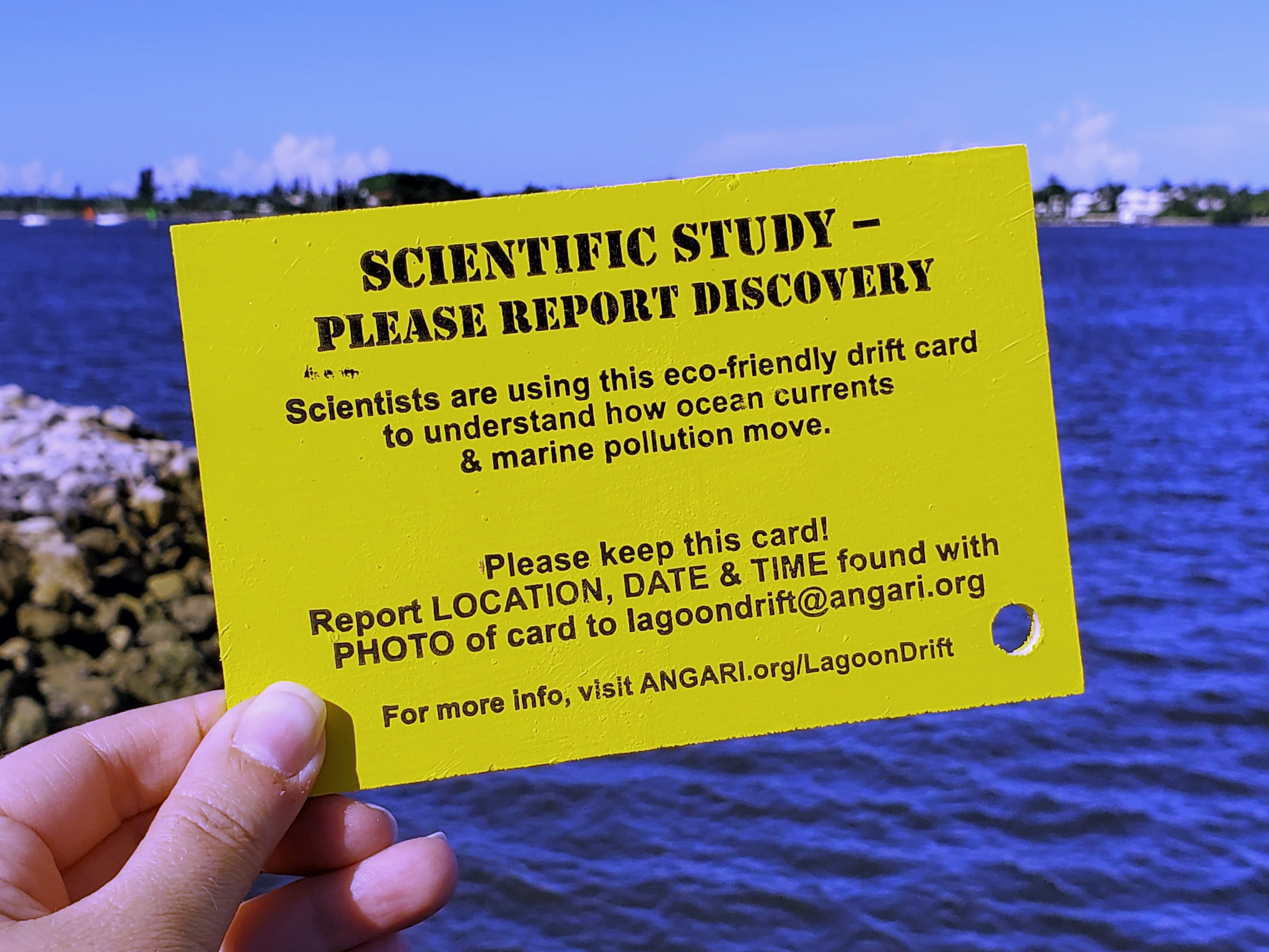 Lake Worth Lagoon Drift Card Study - ANGARI Foundation