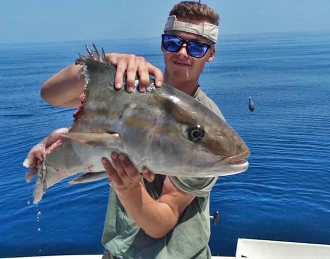 Anglers Vs. Conservationists. Shark Eaten Amberjack Palm Beach County