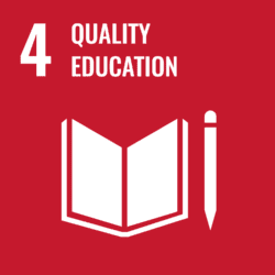 UN Sustainable Development Goal 4 [Quality Education] logo