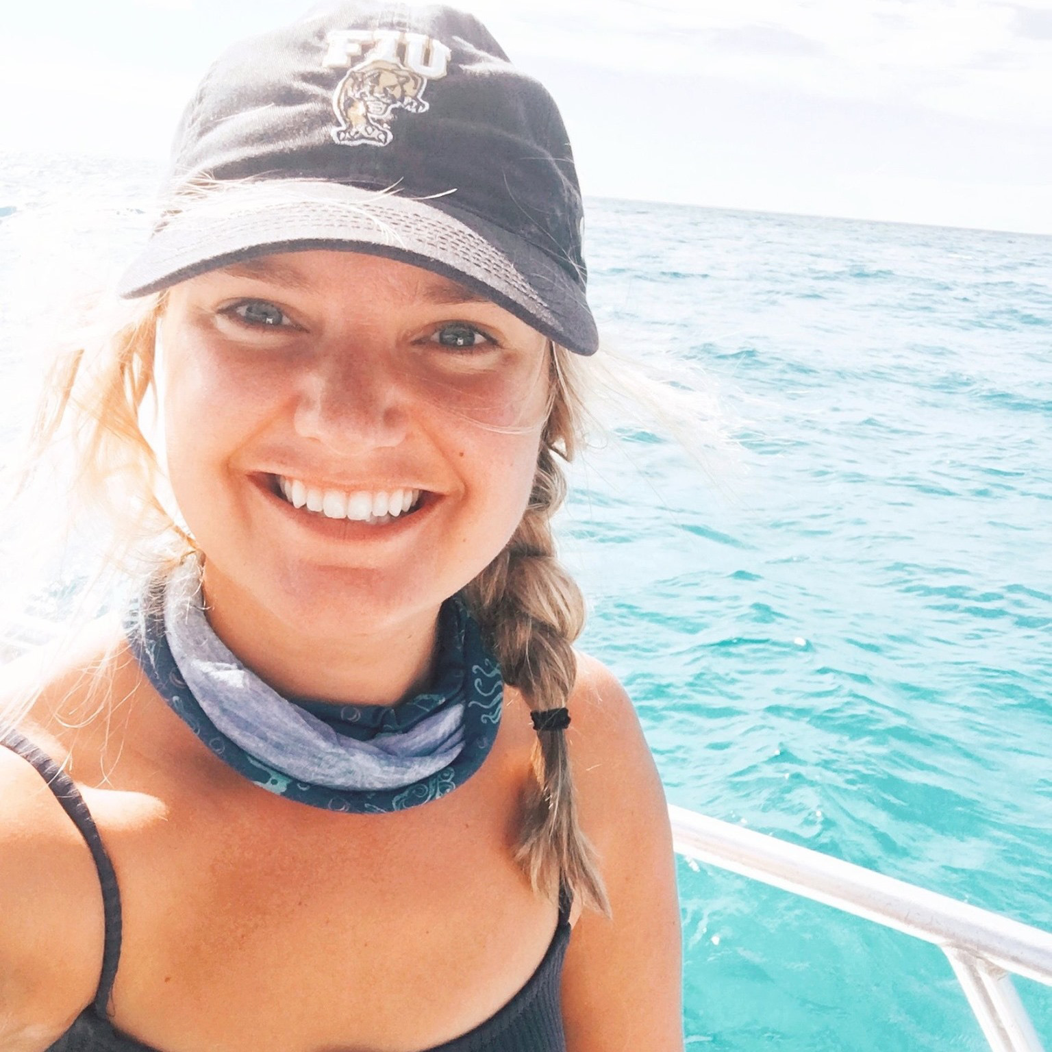 Field work days are the best days, especially when it means you're on the water in the Bahamas! PC: Erin Spencer