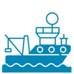 Research Boat Icon