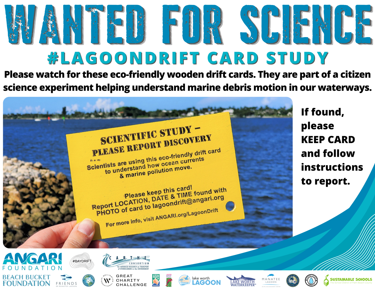 Lagoon Drift Card Study - Wanted Poster for Fall 2023 Experiment