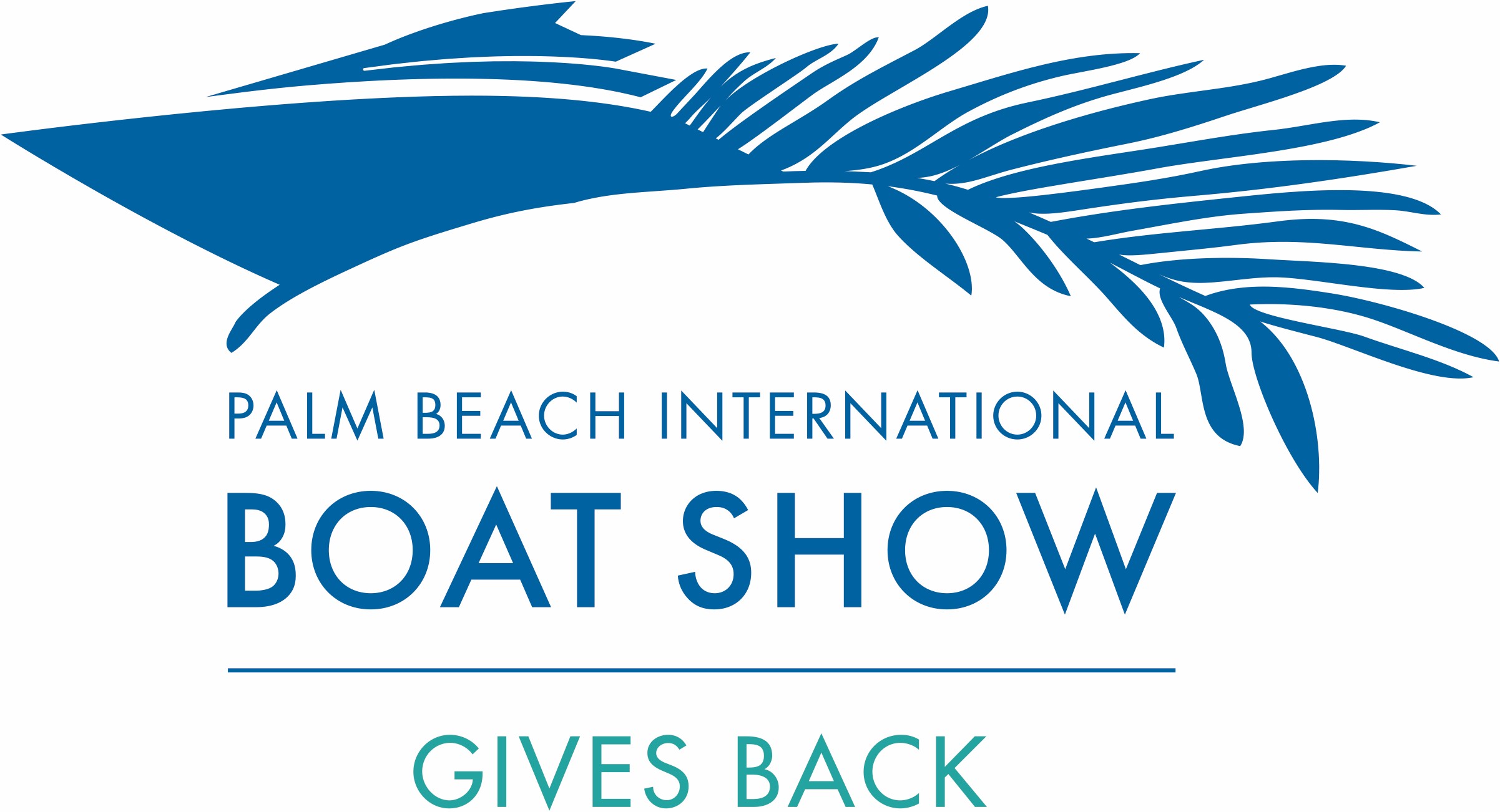 Palm Beach International Boat Show Gives Back Logo