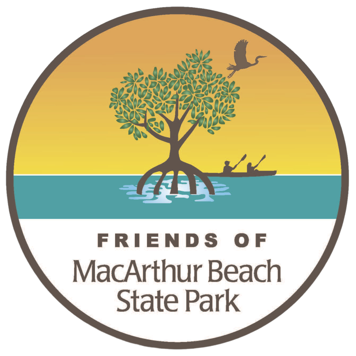 Friends of MacArthur Beach State Park Logo