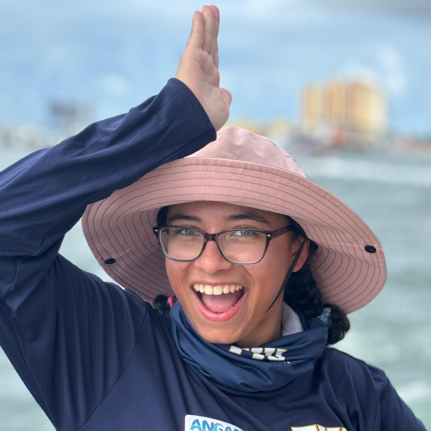 I Am Definitely Excited To Be Out On R/V ANGARI! PC: Sophia Hemsi