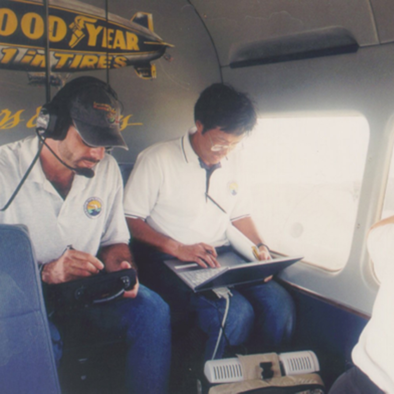 Throughout my time working on the Goodyear Blimp we gathered lots of data.