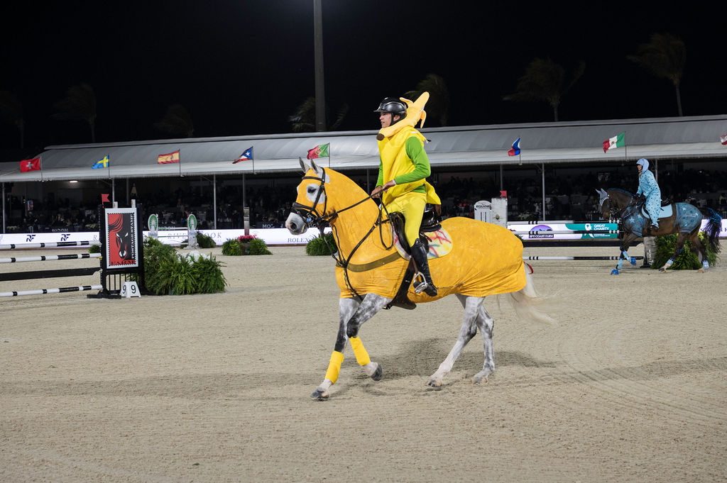 Riders representing ANGARI Foundation at the 2026 Great Charity Challenge presented by Fidelity Investments at Wellington International. (Photo Credit: Lois Spatz)