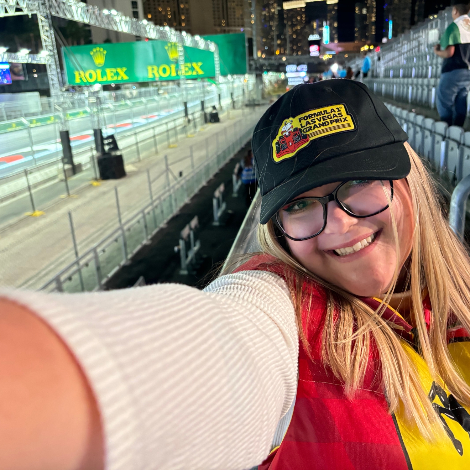 I make sure I enjoy the life part of the work-life balance by attending a F1 race in Vegas!