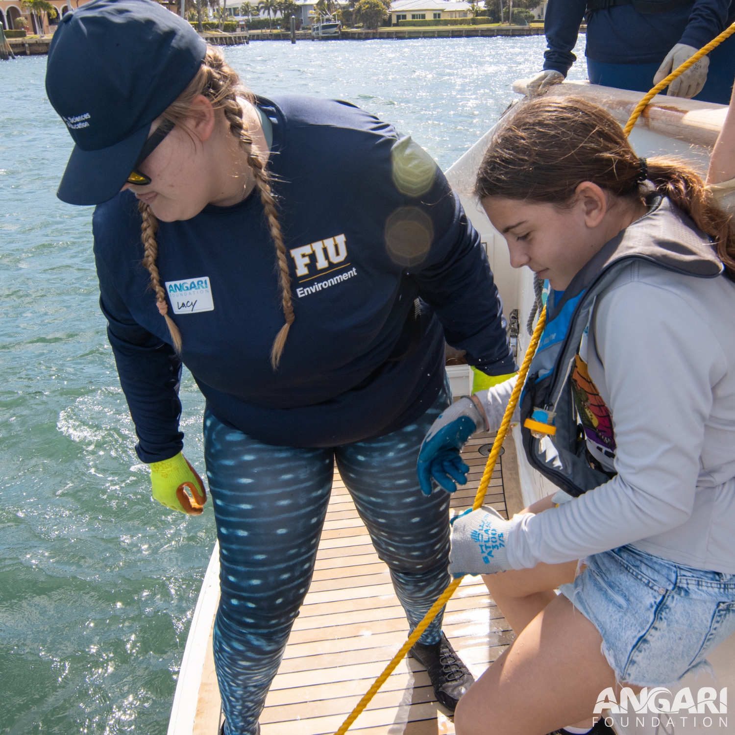 I Won't Be The One To Let The Weight Hit The Bottom Of R/V ANGARI!