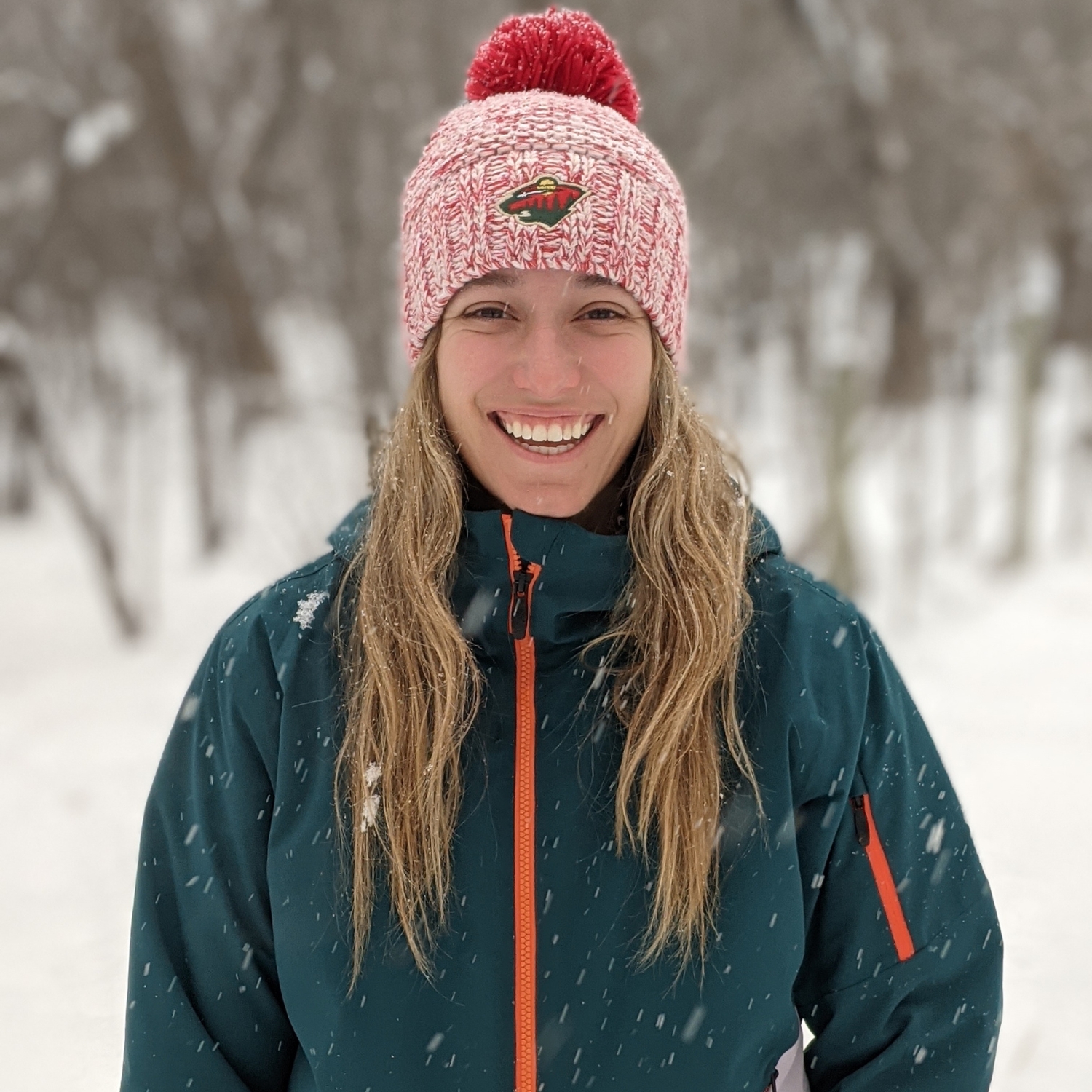 In my element at home in Minnesota for the winter!
